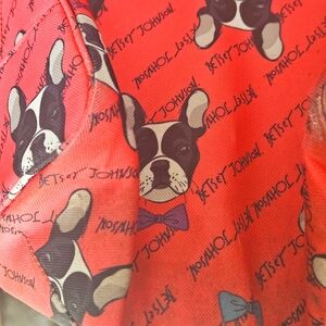Red French Bulldog Tote